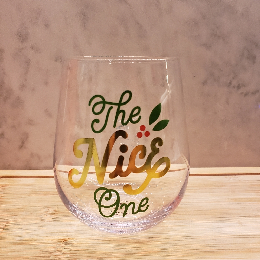CBrand New Hallmark The Nice One Glass Wine Cup